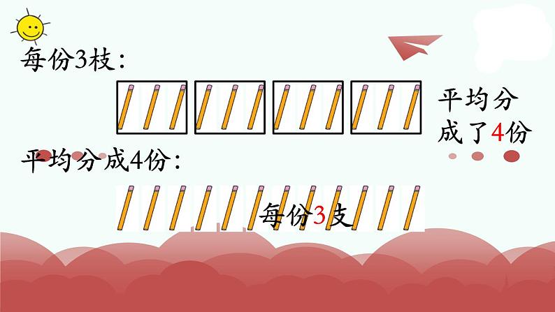 苏教版二上数学教学课件第3课时 平均分(三)第3页