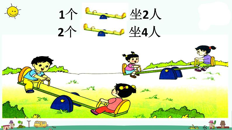 苏教版二上数学教学课件第3课时 1~4的乘法口诀第4页