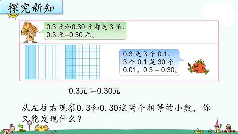 苏教版五上数学3-3小数的性质课件PPT第3页