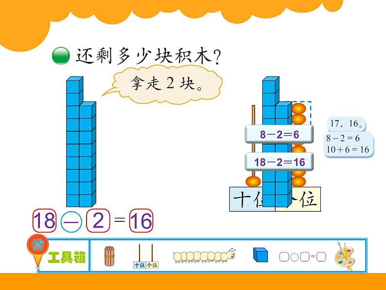 北师大版数学一年级上册 7.2 搭积木(4)(课件)04