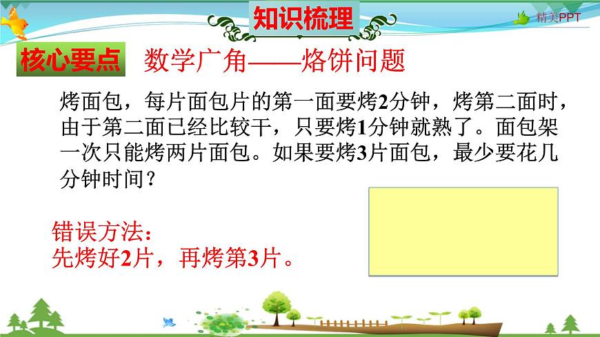 人教版 四年級數(shù)學(xué)上冊 第8單元《數(shù)學(xué)廣角——優(yōu)化》知識梳理（整理與復(fù)習(xí)課件）第8頁