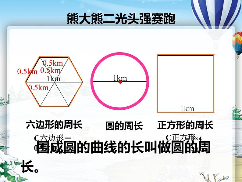 2.2 圆的周长(课件)-2021-2022学年数学六年级上册-西师大版第3页
