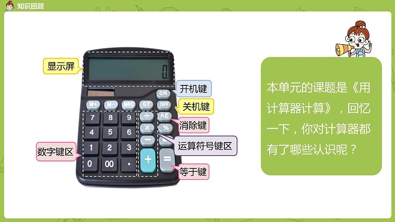 3.苏教版四下第四单元 用计算器计算练习课件PPT第3页