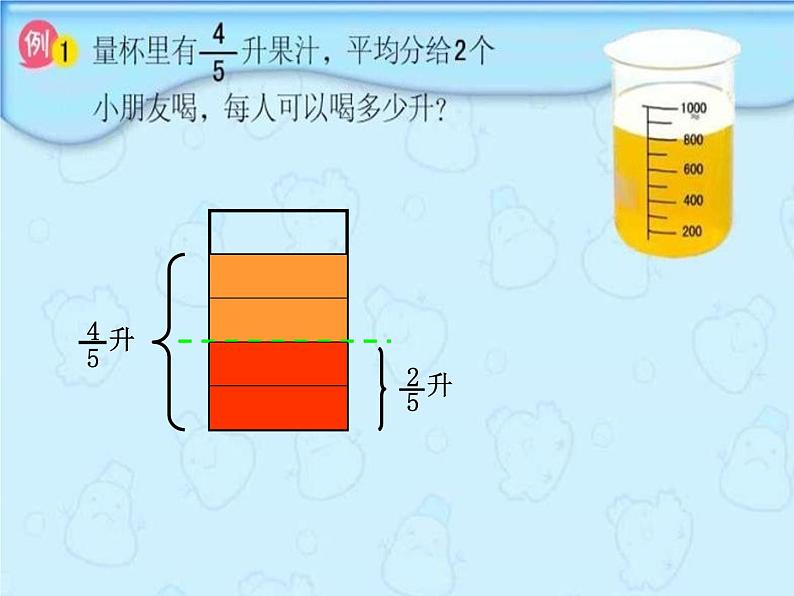 苏教版数学六年级上册 三 分数除法-分数除以整数 课件04