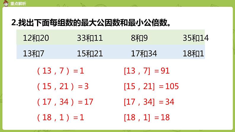 12.苏教版五下第三单元 第12课时 整理与练习(2)课件PPT第6页
