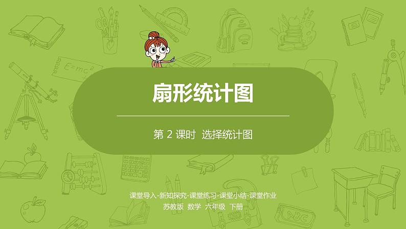 2.苏教版六下第一单元 第2课时 选择统计图课件PPT第1页