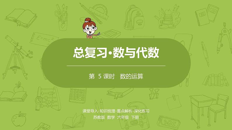 5.苏教版六下总复习·数与代数课时5课件PPT第1页