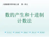 人教版四年级上册十进制计数法教学演示课件ppt