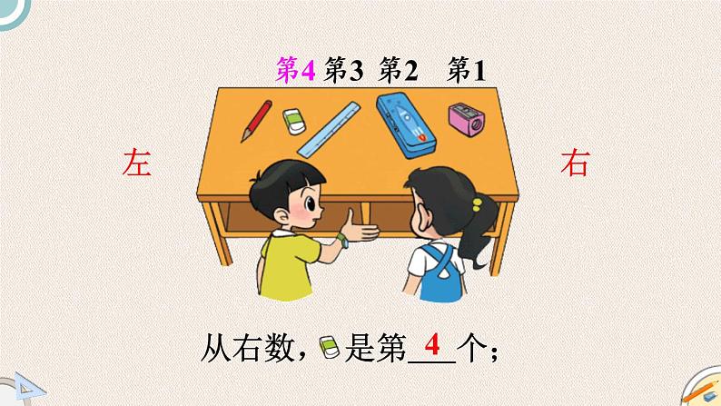 北师大版一年级数学上册 5位置与顺序 第3课时 左右 课件第8页