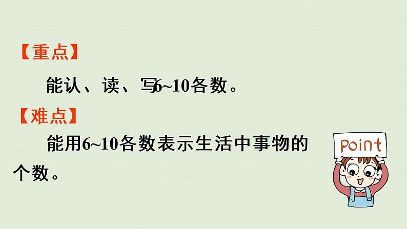 西师版一上第二单元第1课时 6~10各数的认识课件PPT03