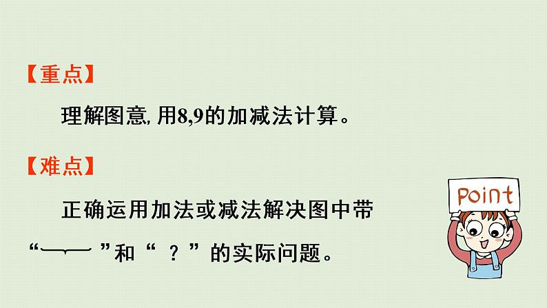 西师版一上第二单元第7课时 8,9的加减(2)课件PPT03