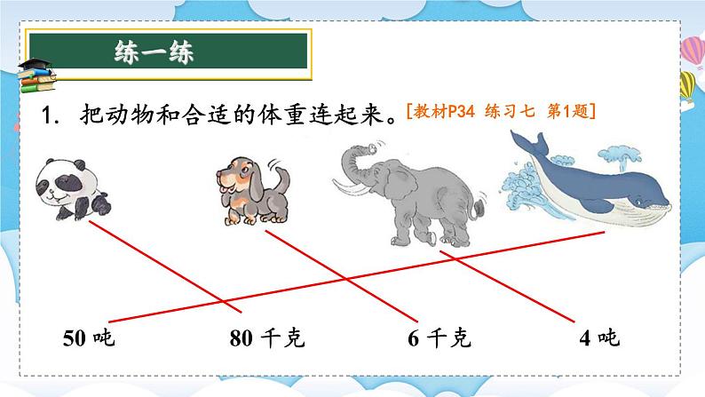 第5课时 吨的认识第8页
