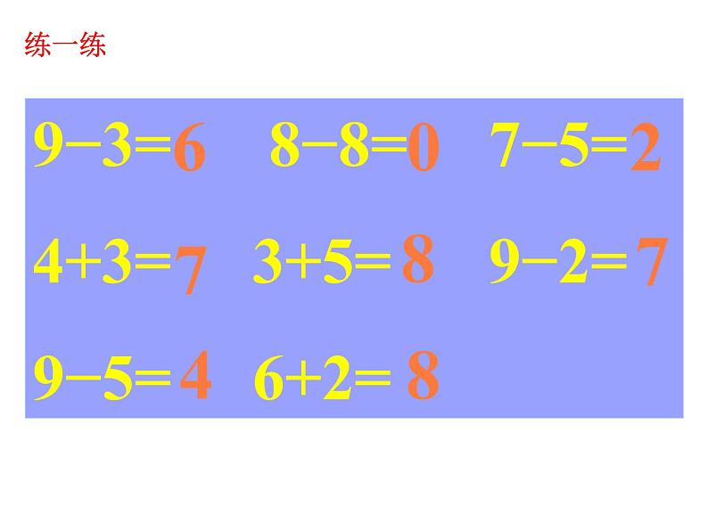 一年级上册数学课件-3.7 可爱的企鹅(2)-北师大版02