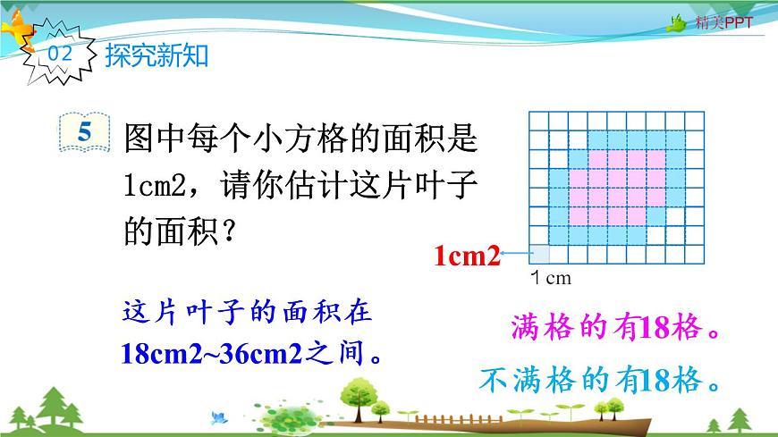 人教版 五年級上冊 數(shù)學(xué) 6.5 不規(guī)則圖形的面積 教學(xué)課件（優(yōu)質(zhì)）第3頁