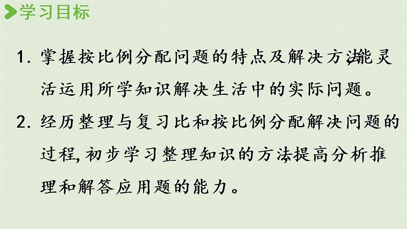 西师版六上总复习第4课时 按比例分配课件PPT02