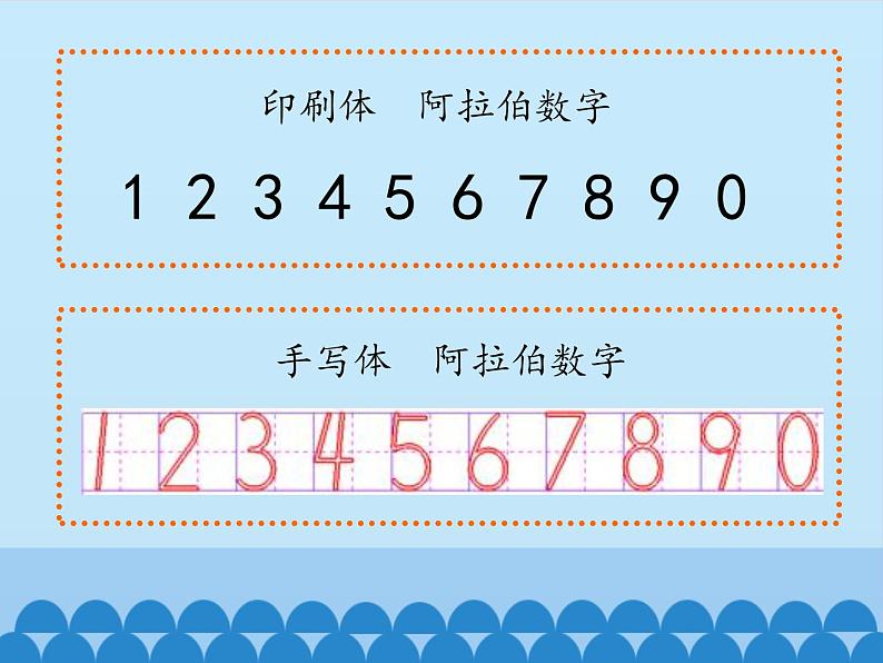 一年级上册数学课件-5 有趣的数字-冀教版第5页