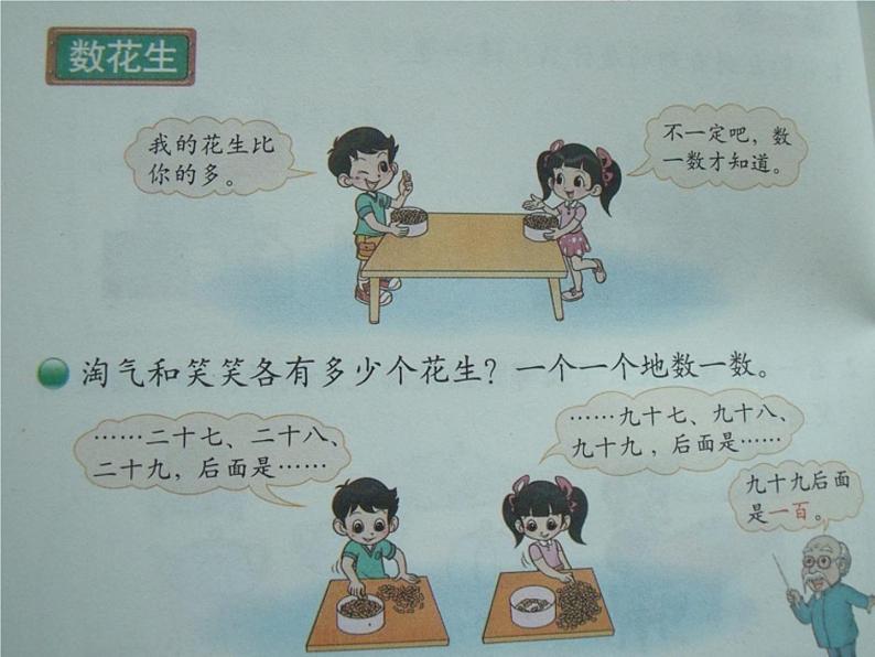 北师大标准版一年级数学下册 数花生 课件第5页