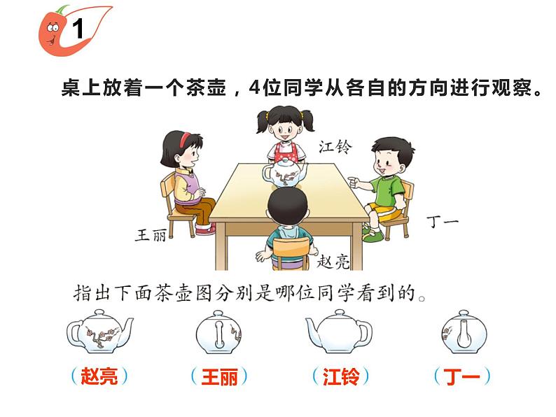 4 观察物体(课件)-2021-2022学年数学二年级上册-西师大版第3页