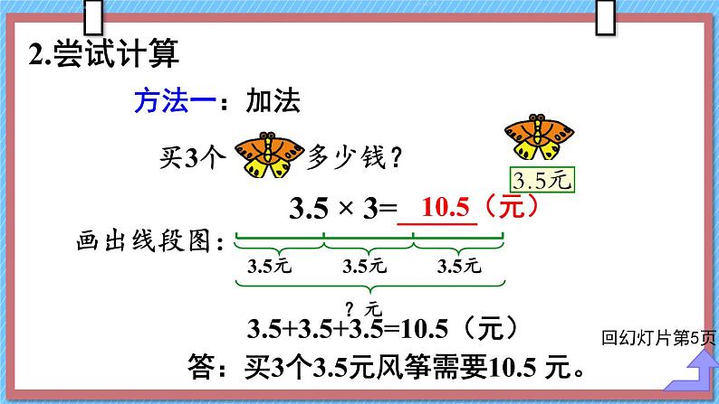 第1课时 小数乘整数(1)课件PPT第6页