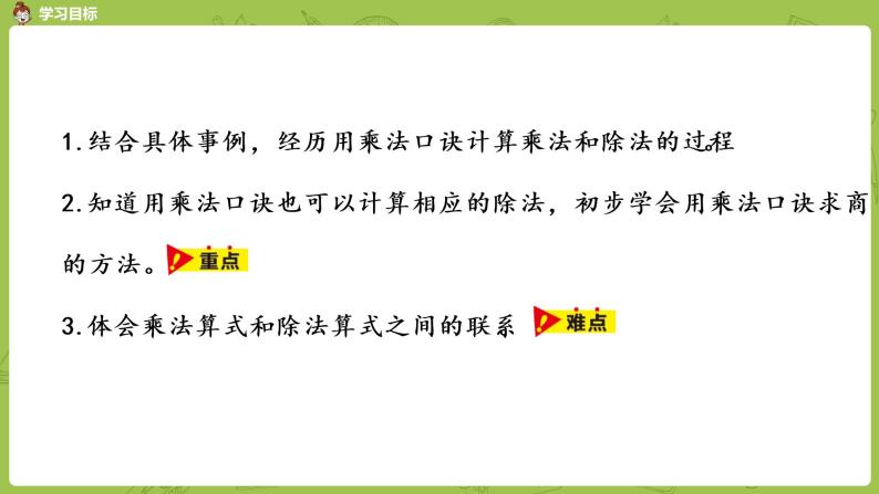 数学冀教二（上）第5单元：表内除法(一) 课时4课件PPT02