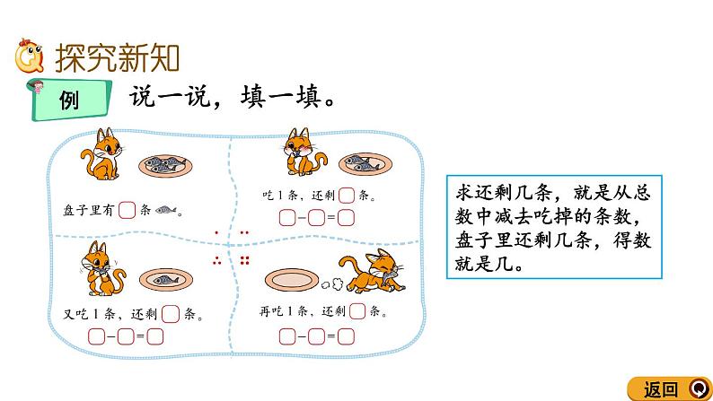 北师大数学一年级上册《可爱的小猫》课件PPT05