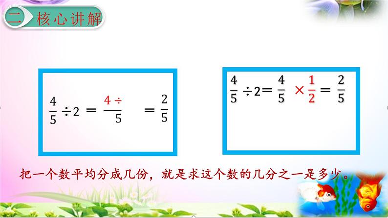 人教版六年级上册数学3.2分数除以整数讲解视频+课本习题讲解+考点+PPT课件【易懂通课堂】07