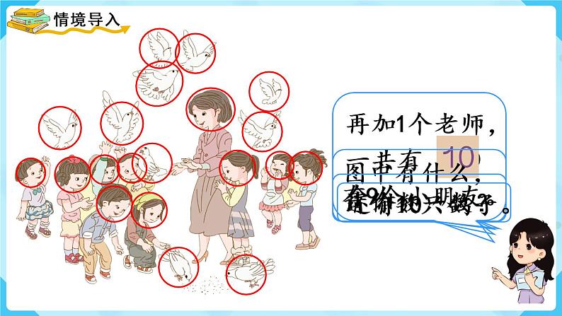 人教版一年级数学上册 第5单元 第7课时 10的认识 课件第2页
