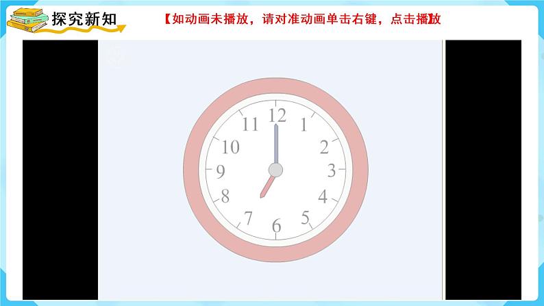 人教版一年级数学上册 第7单元 第1课时 认识钟表(1)课件第6页