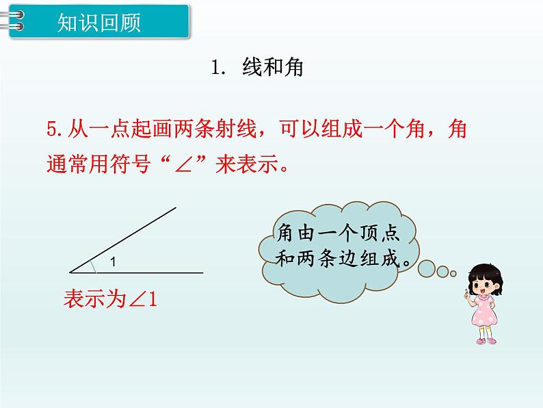 冀教版数学四上:整理与评价 第4课时 图形与几何 PPT课件第6页