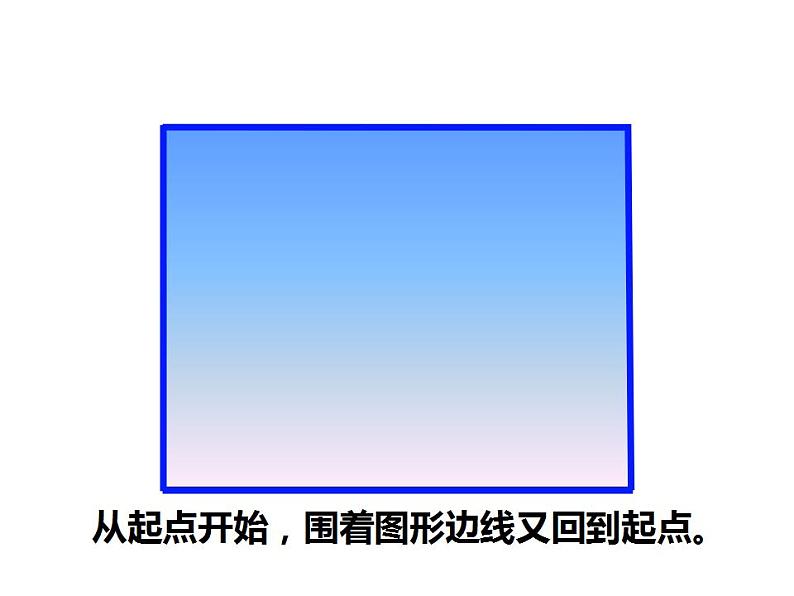 西师大版三年级数学上册课件 7.1 认识周长第6页