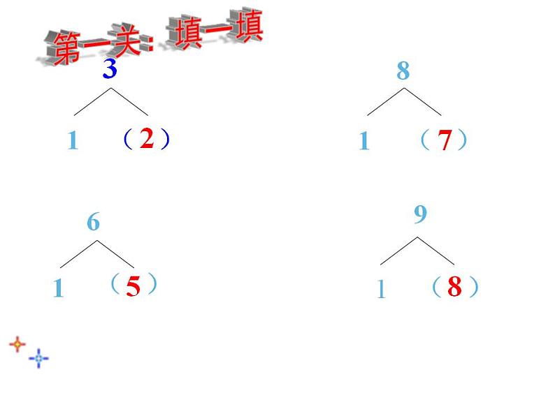 西师大版一年级数学上册课件 2.3 8,9的加减法第2页