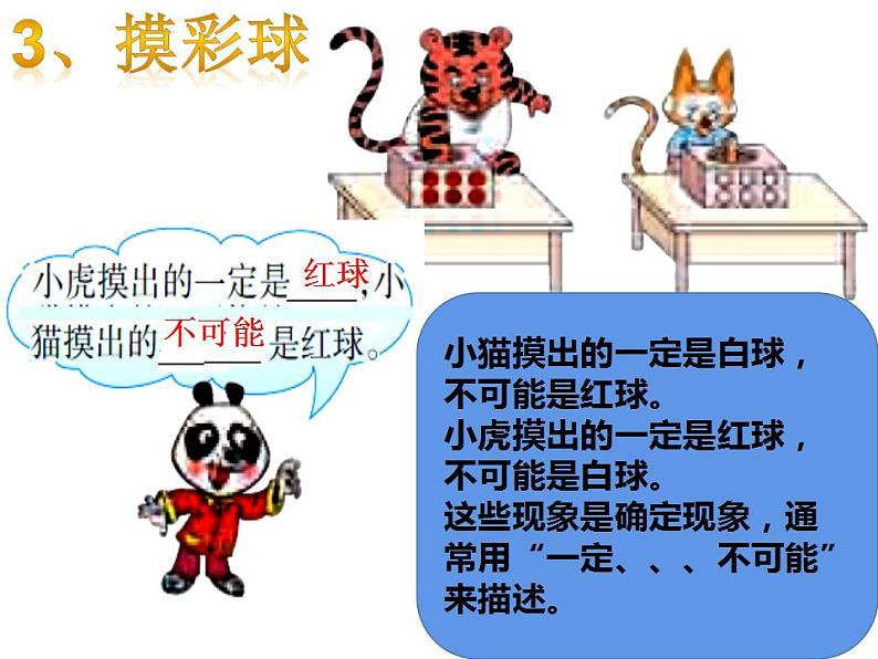 西师大版四年级数学上册课件 8 不确定现象第6页
