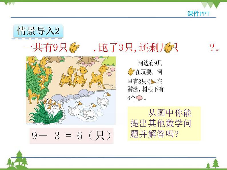 人教版一年级数学上册 5.4 8和9的加减法(课件)第7页