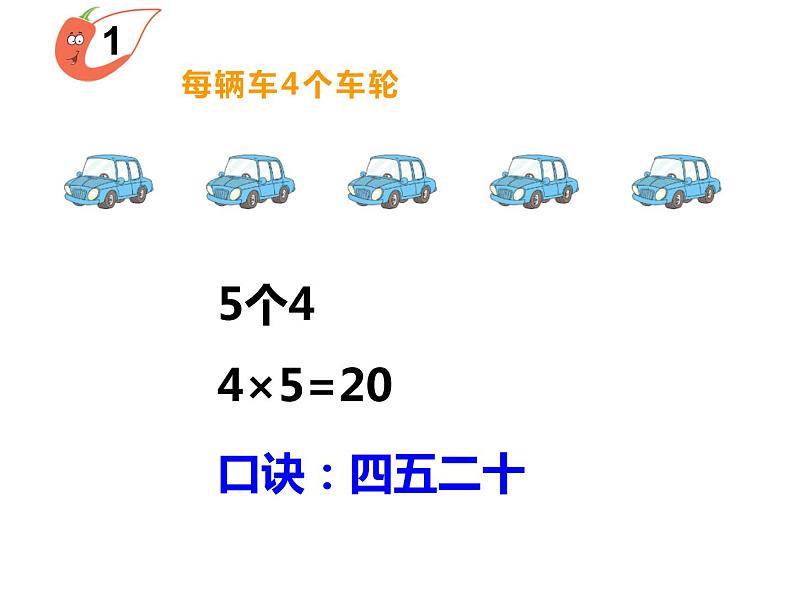 1.4 4的乘法口诀(8)(课件)数学二年级上册-西师大版第6页