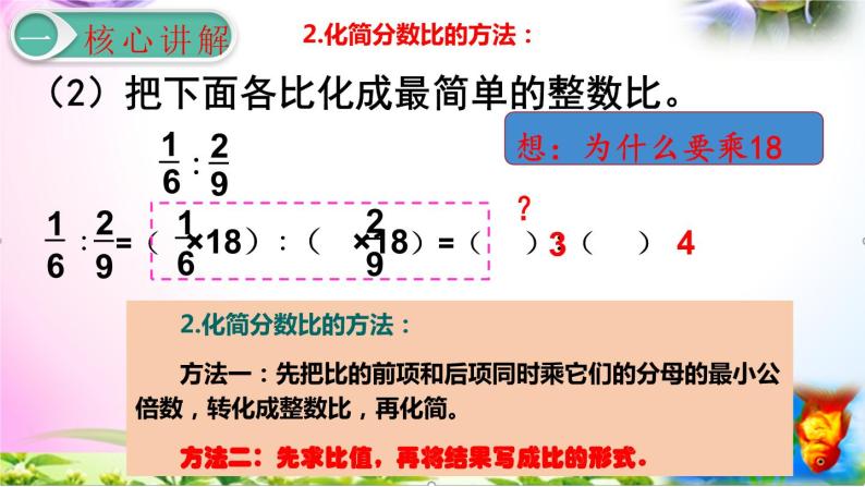 人教版六年级上册数学4.2比的基本性质、化简比讲解视频+课本习题讲解+考点+PPT课件【易懂通课堂】010