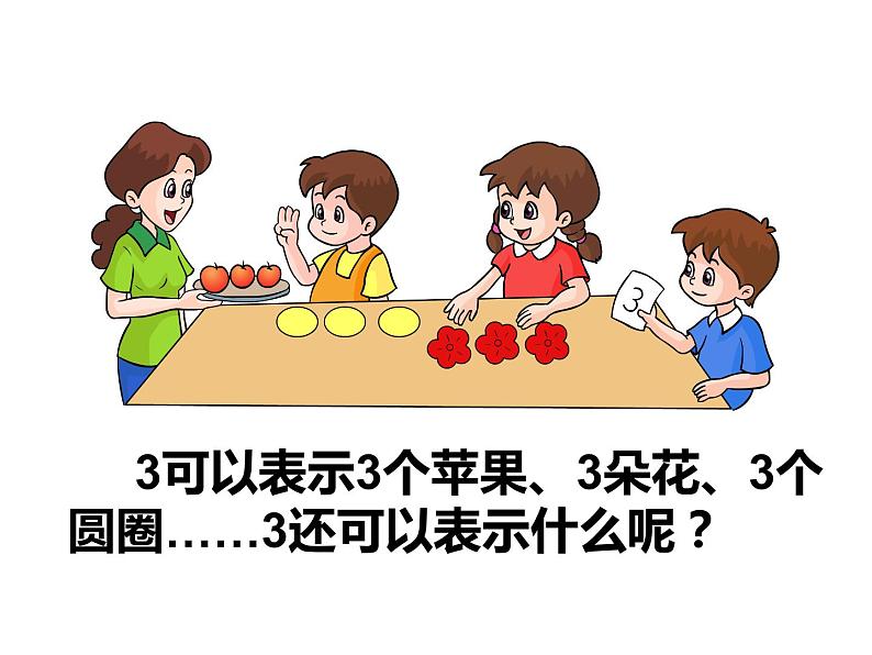 西师大版一年级数学上册课件 1.1 1~5的认识第6页