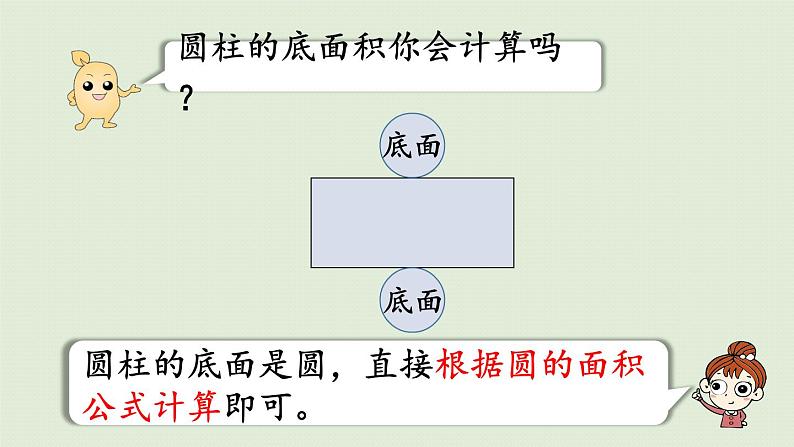人教版六年级数学下册 3圆柱与圆锥 1圆柱 第3课时 圆柱的表面积 课件第8页