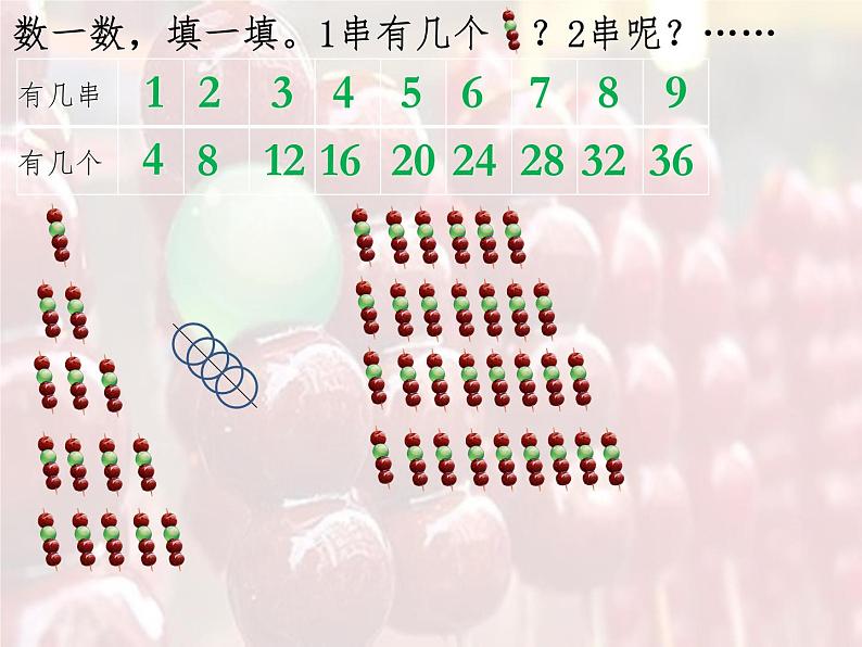 北师大版数学二年级上册 5.5 小熊请客(课件)第2页