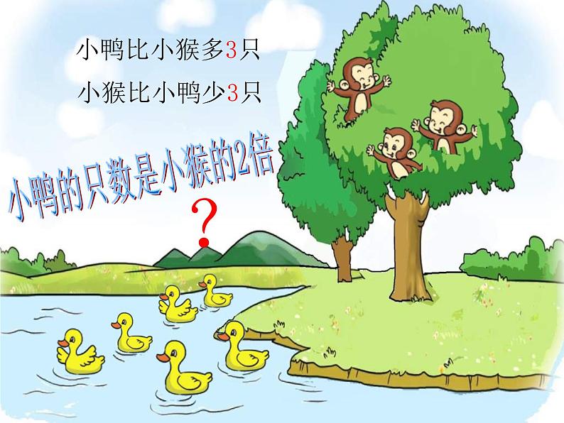 北师大版数学二年级上册 7.6 《快乐的动物》(课件)04