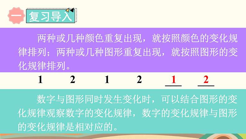 找规律 第二课时 课件第2页