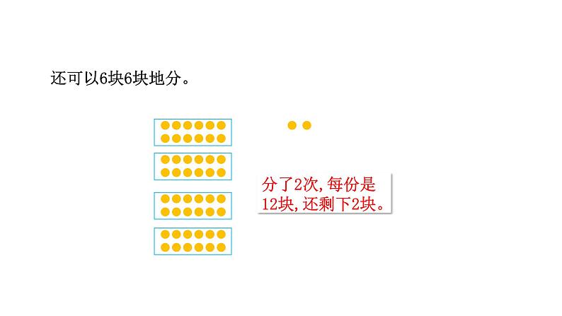 2021-2022学年度北师版二年级数学上册课件 第3课时 分糖果06