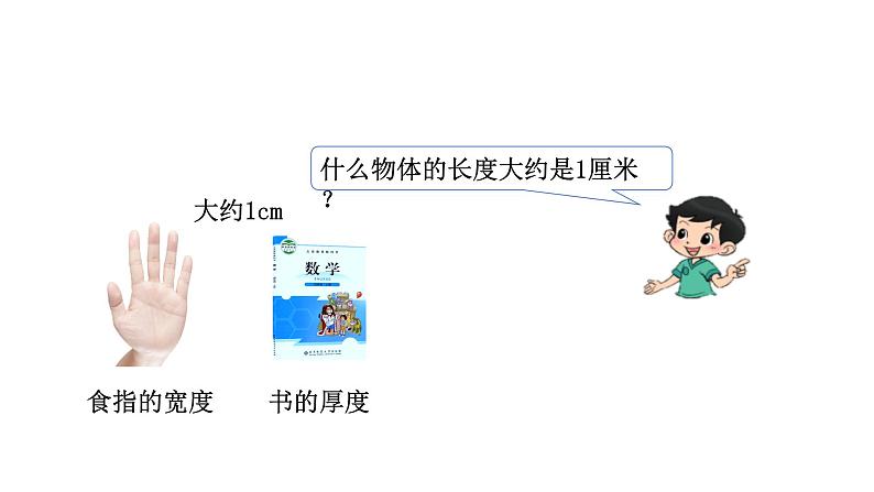 2021-2022学年度北师版二年级数学上册课件 第2课时 课桌有多长第7页