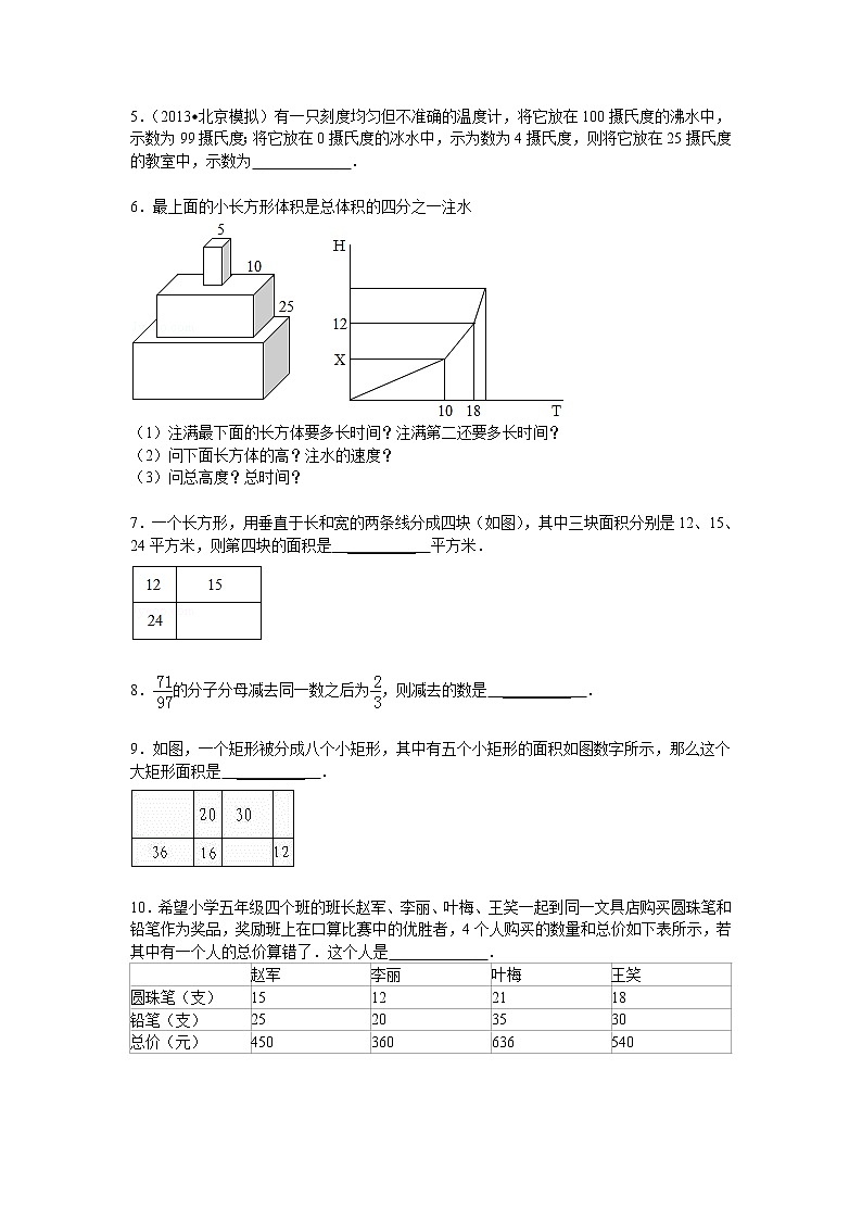 【专项练习】苏教版小学数学专项练习 比例应用题 (知识梳理+典例探究+演练方阵+提升精练+跨越导练+无答案)第3页