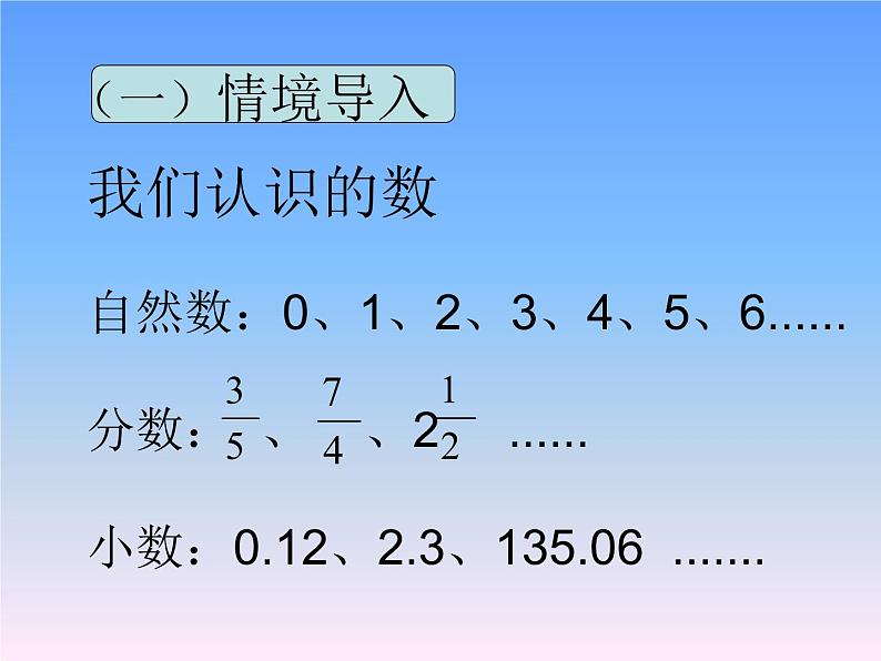 六年级数学下册课件 《负数》 人教版 25张第2页