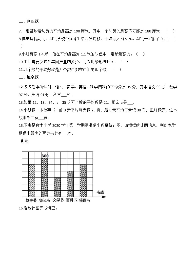 2021-2022學年蘇教版數(shù)學四年級上冊 第四單元測試卷(A卷)第2頁