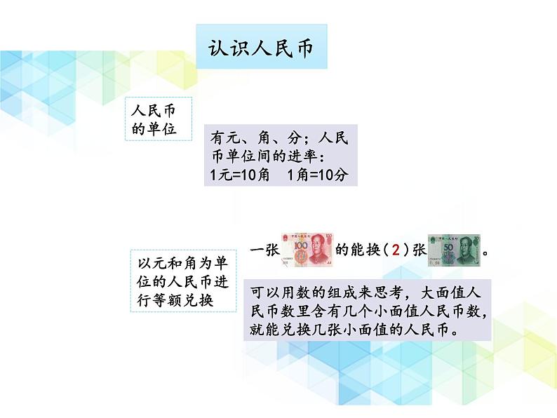一年级下册数学课件- 三 认识人民币 复习课件|北京版 (共16张PPT)第5页