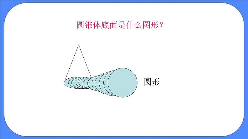 数学六年级下 北京版《圆锥的认识和体积》课件1第3页