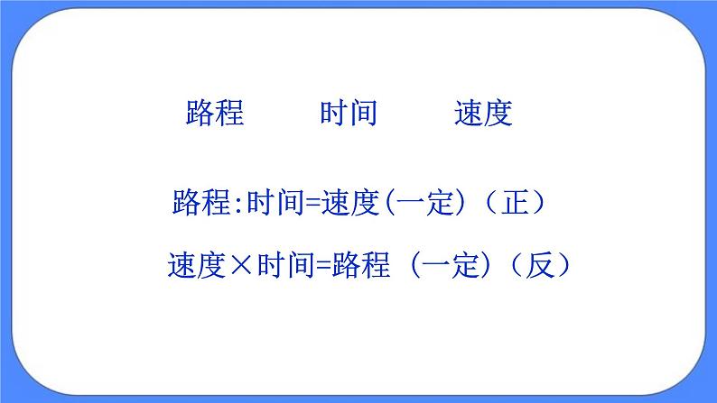 数学六年级下北京版《反比例应用题》课件03