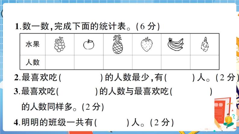 人教数学二下 第1单元综合检测卷+答案+讲解PPT03