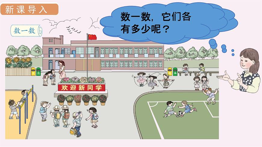 1.1  數(shù)一數(shù) （課件）-2021-2022學(xué)年數(shù)學(xué)  一年級上冊 人教版第3頁